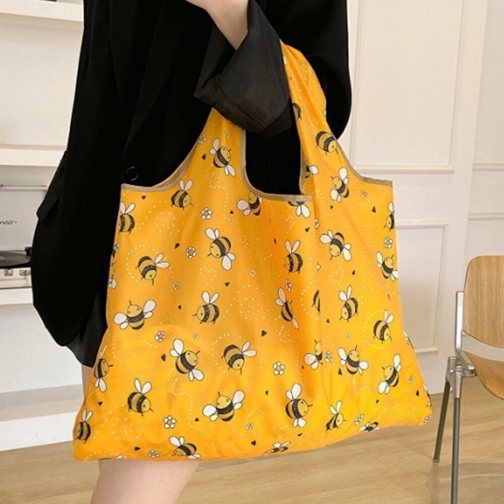 Bumble Bee Reusable Shopping Tote